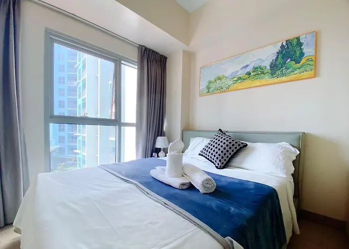 120sqm Spacious And Comfortable 3bedrooms With Oceanview Of Manilabay, Close To Airport, Okada Casino, Solaire Casino, Ayala Malls, Mall Of Asia, Free Parking Apartment *
